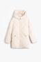 Girl's Ecru Coat