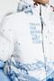 Men's White Patterned Jacket - 7