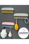 Adhesive Hanger with 8 Hooks - Multi-Purpose - 4