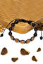 Certified Brown Thermal Quartz Onyx Stone Bracelet - 2