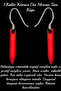 Certified Red Tooth Coral Stone Natural Stone Earrings