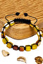 Certified Cubed Cherry - Transparent Natural Drop Amber Bracelet - 3