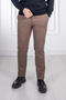 İnterview Sarar Dorlion Regular Fit Brown Cotton Trousers - 3