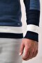 Slimfit Zero Design Collar Patterned Cotton Men's Sports Sweater - 6