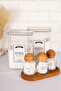 2-Piece Colorful and White Detergent Set and 3-Piece Glass Ball Lid with Stand Ear/Cotton/Makeup Bathroom Set - 2