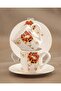 Golden bell gilded coffee cup set for two