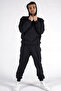Hooded Oversize Tracksuit Set Unisex with Kangaroo Pocket - 7