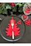 6 Decorative Pine Tree Spoon Holders