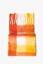 Women's Orange Shawl - 2
