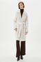 Women's Off-White Coat - 3