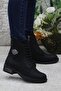 4250 Buckle Detailed Comfortable Warm Lining Non-Slip Sole Women's Boots - 2