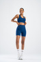Push-up Detailed Gatherer Super Flexible Bra-Shorts Set