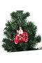3 Pieces Biker Santa Claus Pine Tree Ornament Party Christmas Tree Decorations - 5