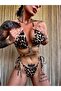 طقم بيكيني بتفاصيل إكسسوارات Leopia - 2