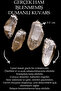 Certified Raw Unprocessed Zircon Stone Smoky Quartz Stone Necklace - 2