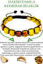 Certified Cubed Cherry - Transparent Natural Drop Amber Bracelet