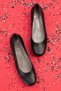 Women's Genuine Leather Comfortable Heeled Stewardess Shoes shhn.0242 - Black - 41 - 3