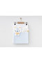 Cotton Cute Rakuncuk Mobile Embroidered Double Layer Combed Cotton Baby Blanket