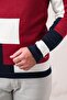 Slimfit Zero Design Collar Patterned Cotton Men's Sports Sweater - 5