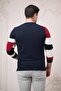 Slimfit Zero Design Collar Patterned Cotton Men's Sports Sweater - 4