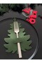 6 Decorative Pine Tree Spoon Holders - 3