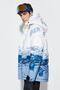 Men's White Patterned Jacket - 4