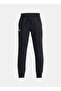 Black boys' sweatpants 1379787-001 ua rival fleece joggers