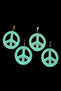 Certified Peace Symbol 1st quality Turquoise Stone Necklace - 3