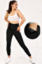 Terleten High Waist Agraphed / Clasp Thermal Sauna Leggings