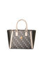 Black Tram Alphabet Women's Shoulder Bag 05Po23Y1718 - 2
