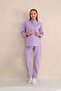 Lilac Suitable for Breastfeeding Maternity and Maternity Tracksuit Set