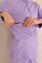 Lilac Suitable for Breastfeeding Maternity and Maternity Tracksuit Set - 4