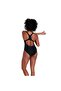WOMEN'S SWIMSUIT PLMT MEDALIST AF BLACK/RED 8-12199H046 YZM - 5