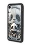 iPhone Xr White Lucky Panda Design Glossy Phone Case - 2