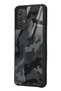 Glossy Phone Case for Samsung A32 Black Camouflage Design - 2