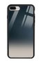 iPhone 7 Plus to 8 Plus Glossy Phone Case with Blue Transition Design
