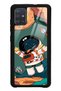 Samsung A51 Glossy Phone Case with Anime Astronaut Design