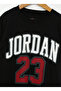 Children's Black Crew Neck Printed T-Shirt 95A088-Kr5 Jdb Practice Flight - 2