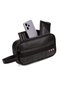 Men's Leather Portfolio Handbag Travel Shaving Type Handbag - 2