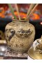Imported Special Series Bleu Blanc Antique Vase - 5