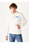 Hooded Collar Off-White Men's Sweatshirt W232258102 Hooded Sweatshirt - 3