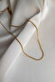 Thin Elegant Chain Design Basic Women's Steel Necklace
