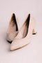 Amber Women's Pointed Toe Heeled Shoes-S.CREAM - 2