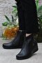 3252 07 Zippered Non-Slip Sole Daily Women's Boots - 3