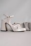 Duphe Women's Heeled Shoes Crossed Front-SEDEF - 4