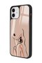حافظة هاتف لامعة بتصميم صورة ظلية لهاتف iPhone 11 - 2