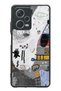حافظة هاتف لامعة لهاتف Xiaomi Redmi Note 12 Pro 5g بتصميم لوحة الرياضيات