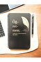 Teacher Themed Teacher's Day Gift Wooden Cover Notebook Pen Set - 3