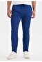 Blue Pocketed Cotton Straight Leg Regular Fit Men's Sweatpants CORE SWEATPANTS