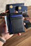 Lagraccio Redon Crazy Tan Genuine Leather Card Holder Black - 2